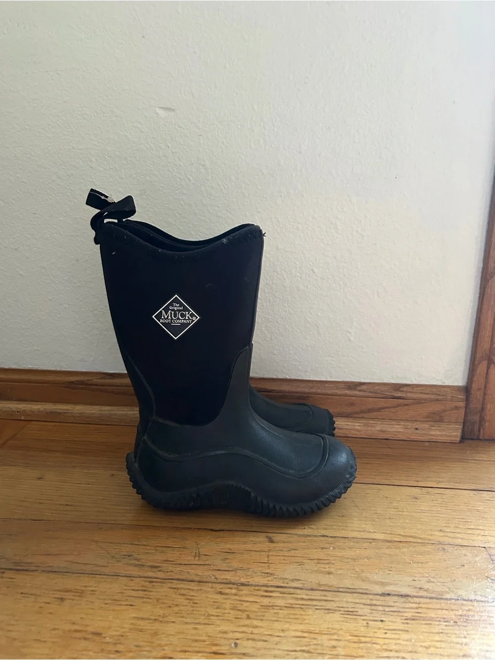 Muck Boot Company Kids' Black Waterproof Pull-On Boots